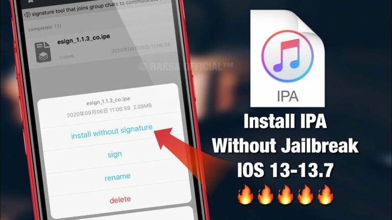 Install cracked ipa iphone without jailbreak